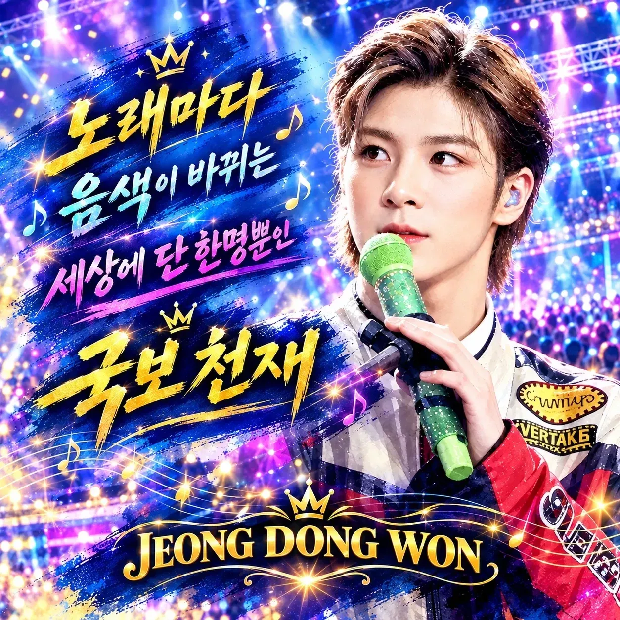 Recent activity shot of Jeong Dongwon