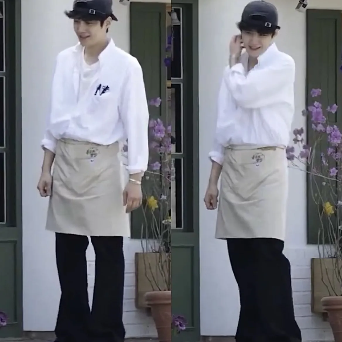 A moment captured by a fan of Kim Seonho