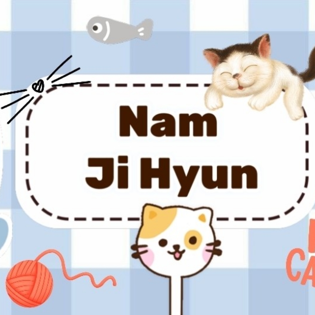 Behind-the-scenes cut of Nam Jihyeon