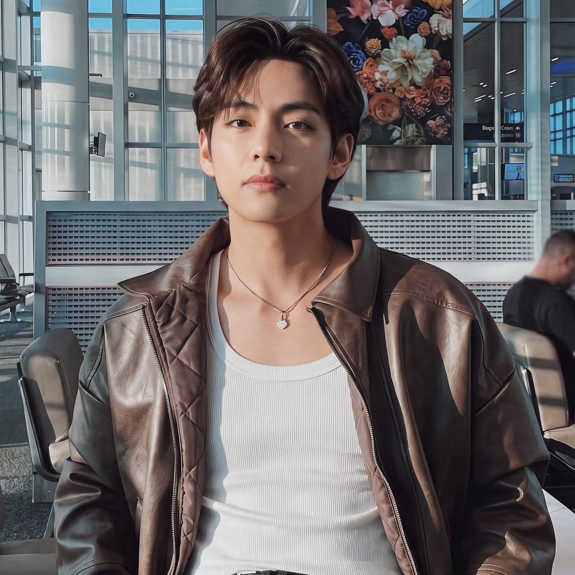 A moment captured by a fan of Kim Taehyung (V)