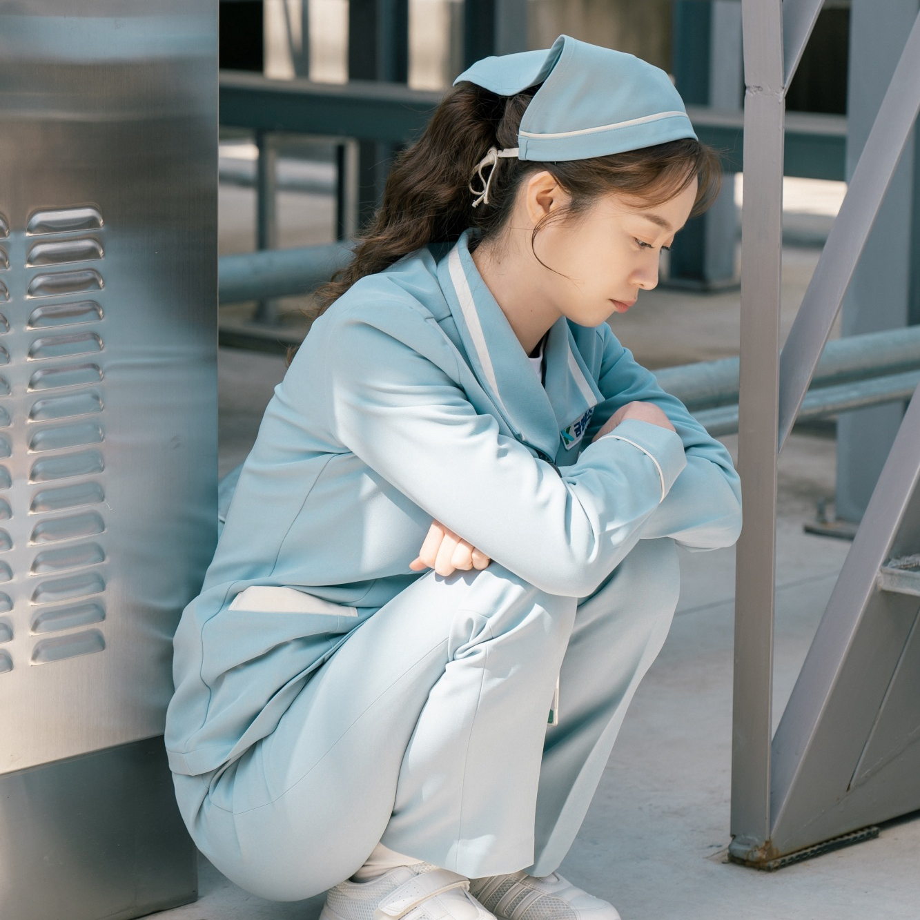 Behind-the-scenes cut of Jeon Somin