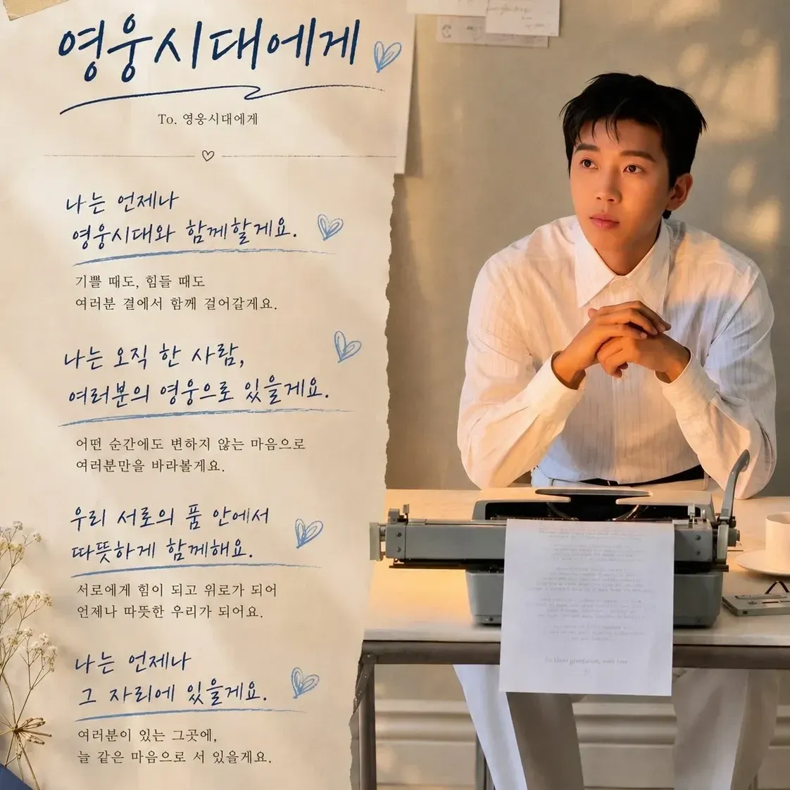 Cuplikan di balik layar dari Lim Youngwoong