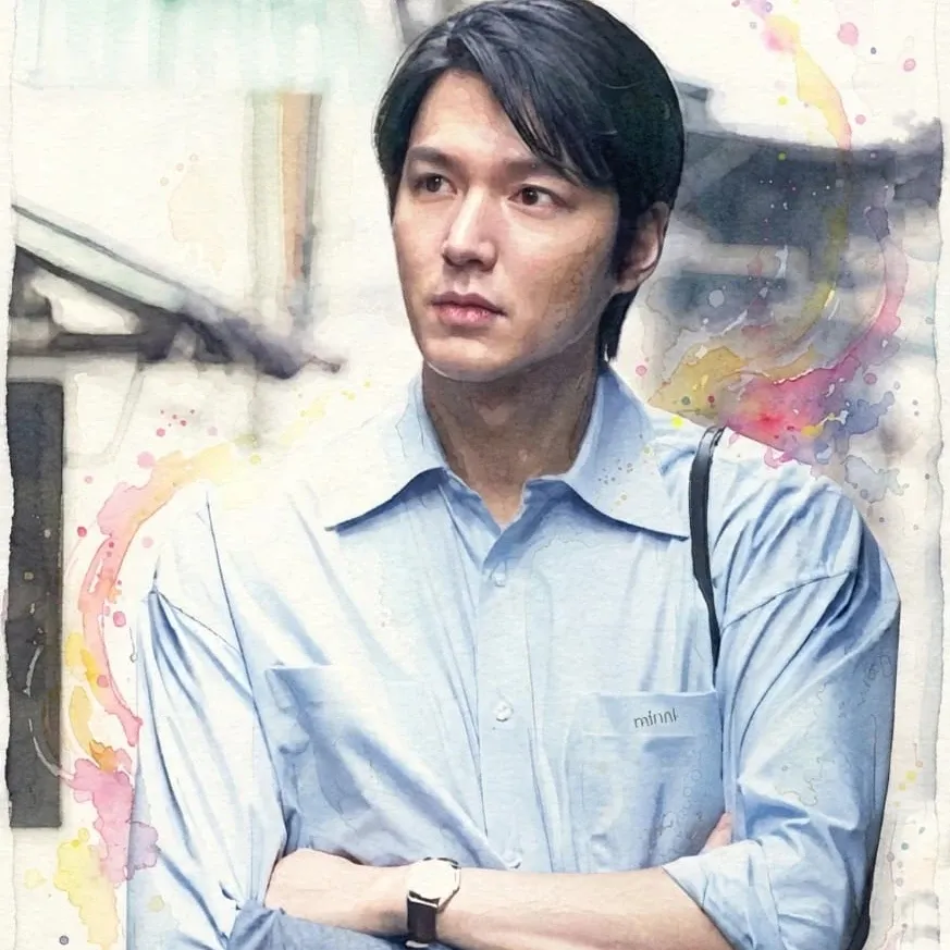 Behind-the-scenes cut of Lee Minho
