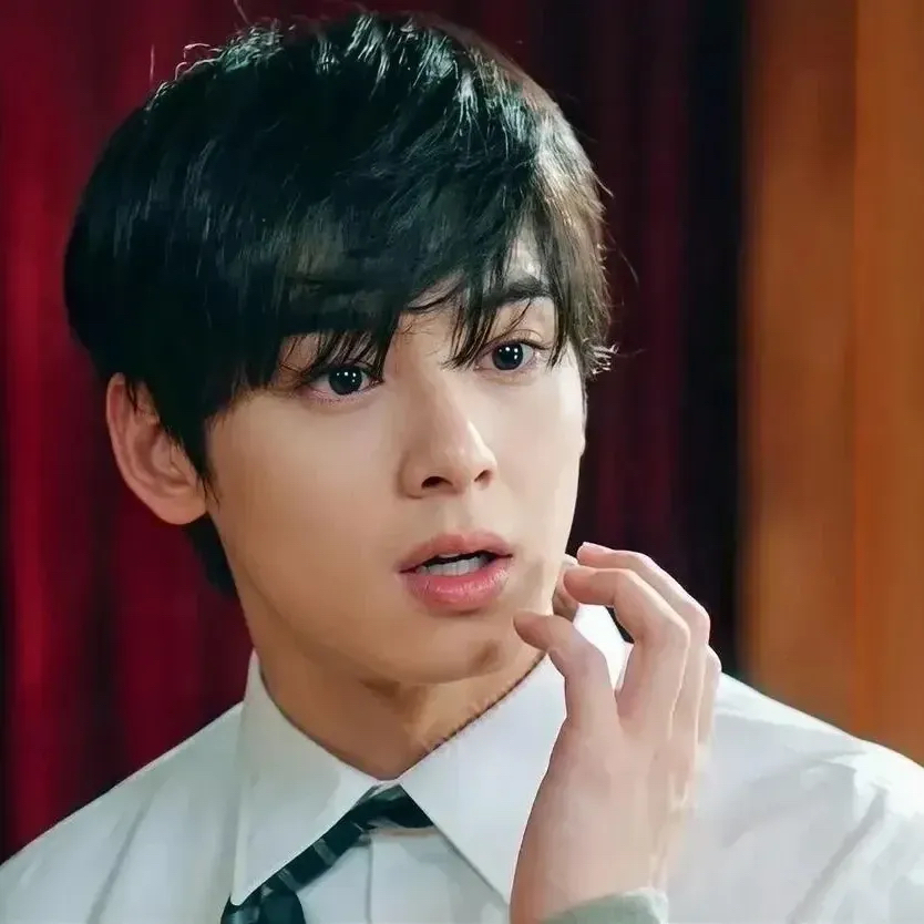 Behind-the-scenes cut of Cha Eunwoo