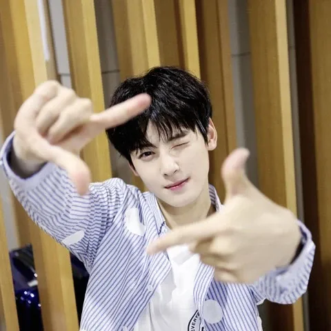 A moment captured by a fan of Cha Eunwoo