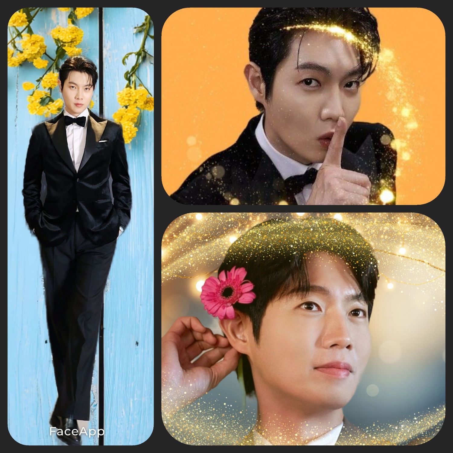 Behind-the-scenes cut of Son Taejin