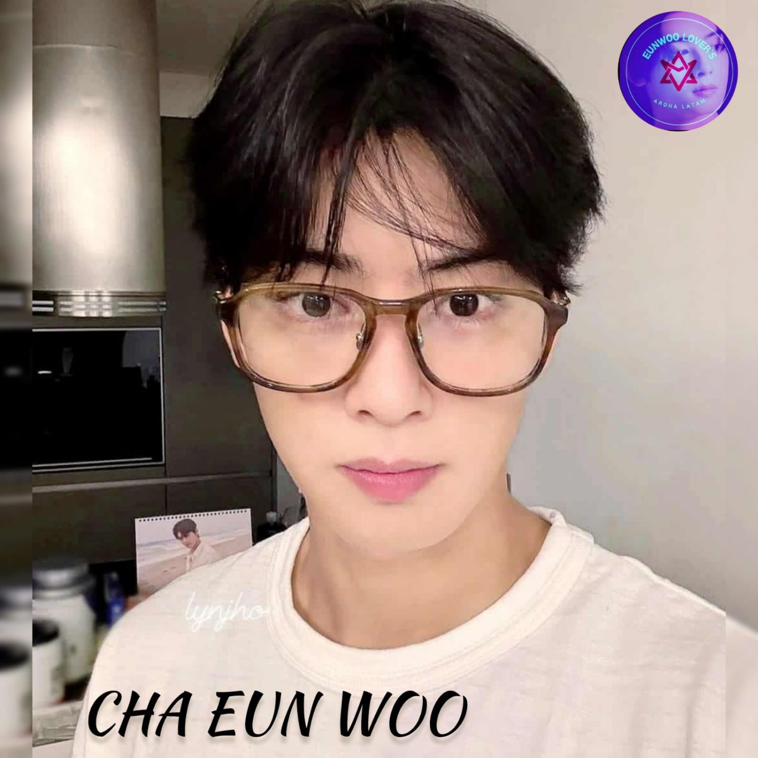 A moment captured by a fan of Cha Eunwoo