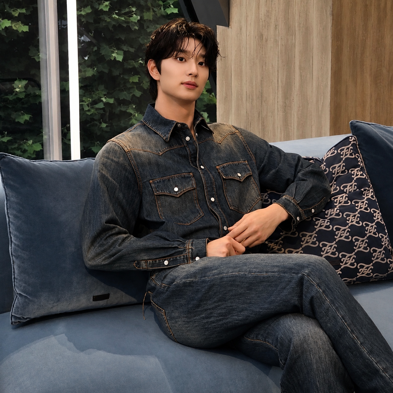 Recent activity shot of Kim Jaewon