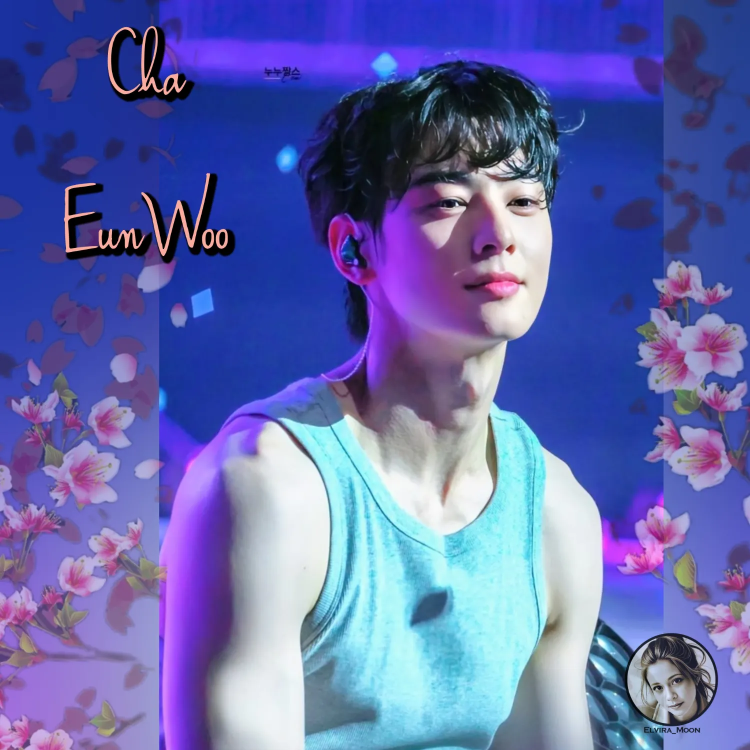 Behind-the-scenes cut of Cha Eunwoo