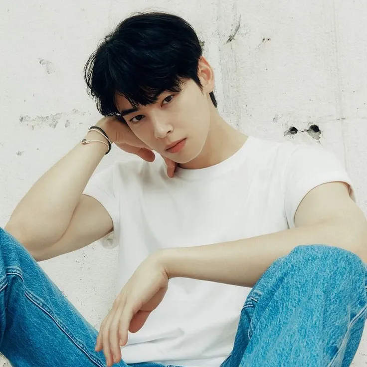 A moment captured by a fan of Cha Eunwoo