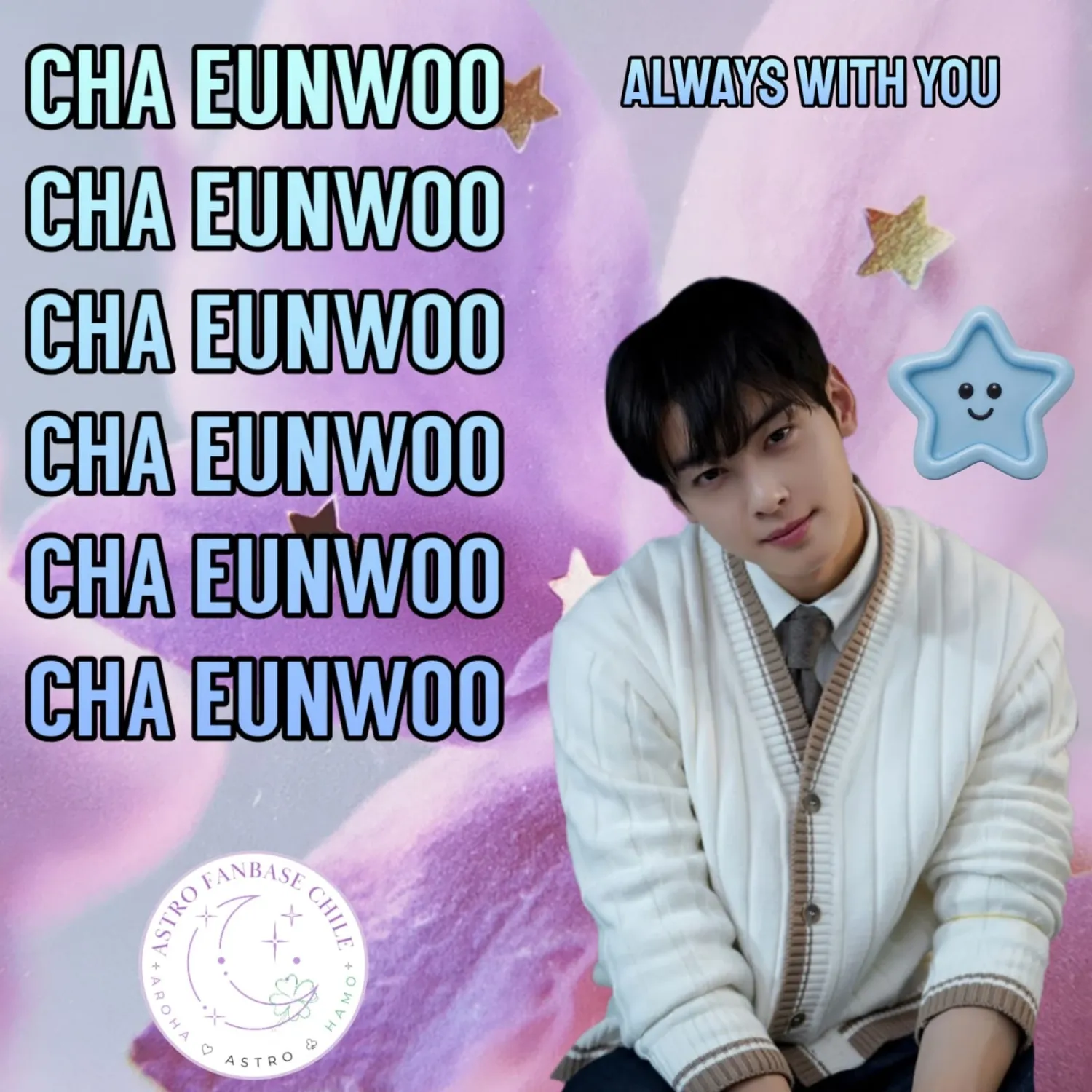Behind-the-scenes cut of Cha Eunwoo