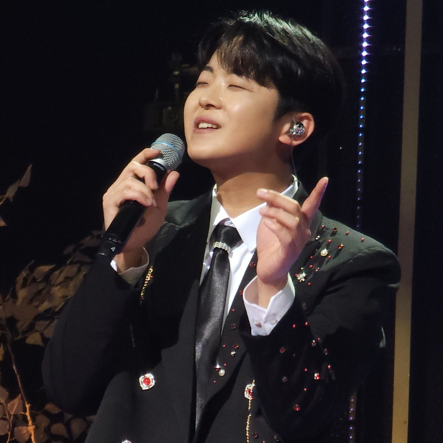 A moment captured by a fan of Park Minsu