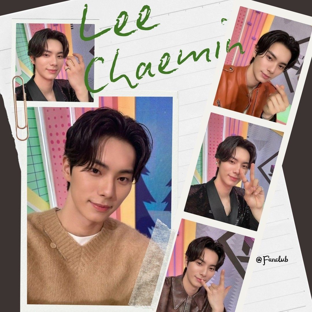 Recent activity shot of Lee Chaemin