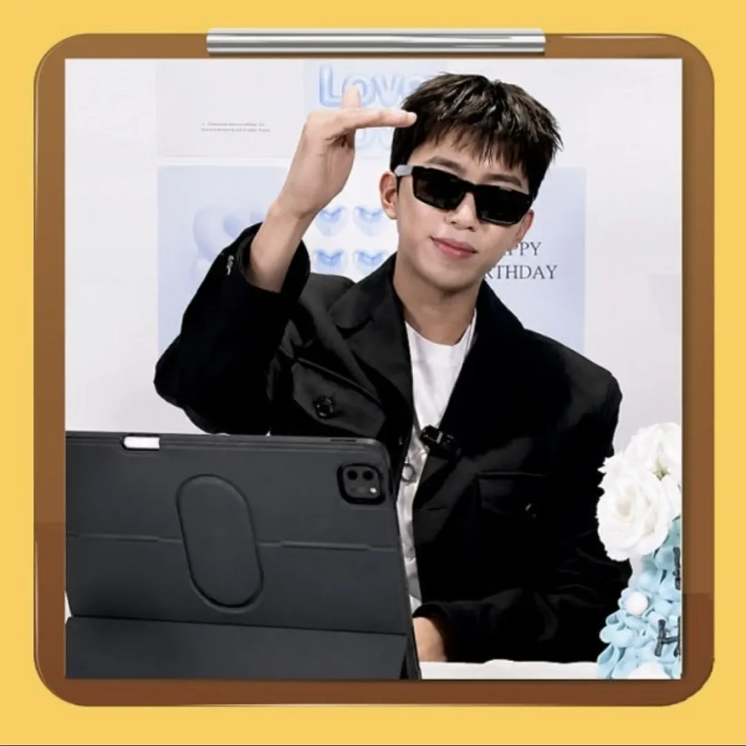 임영웅의 비하인드 컷