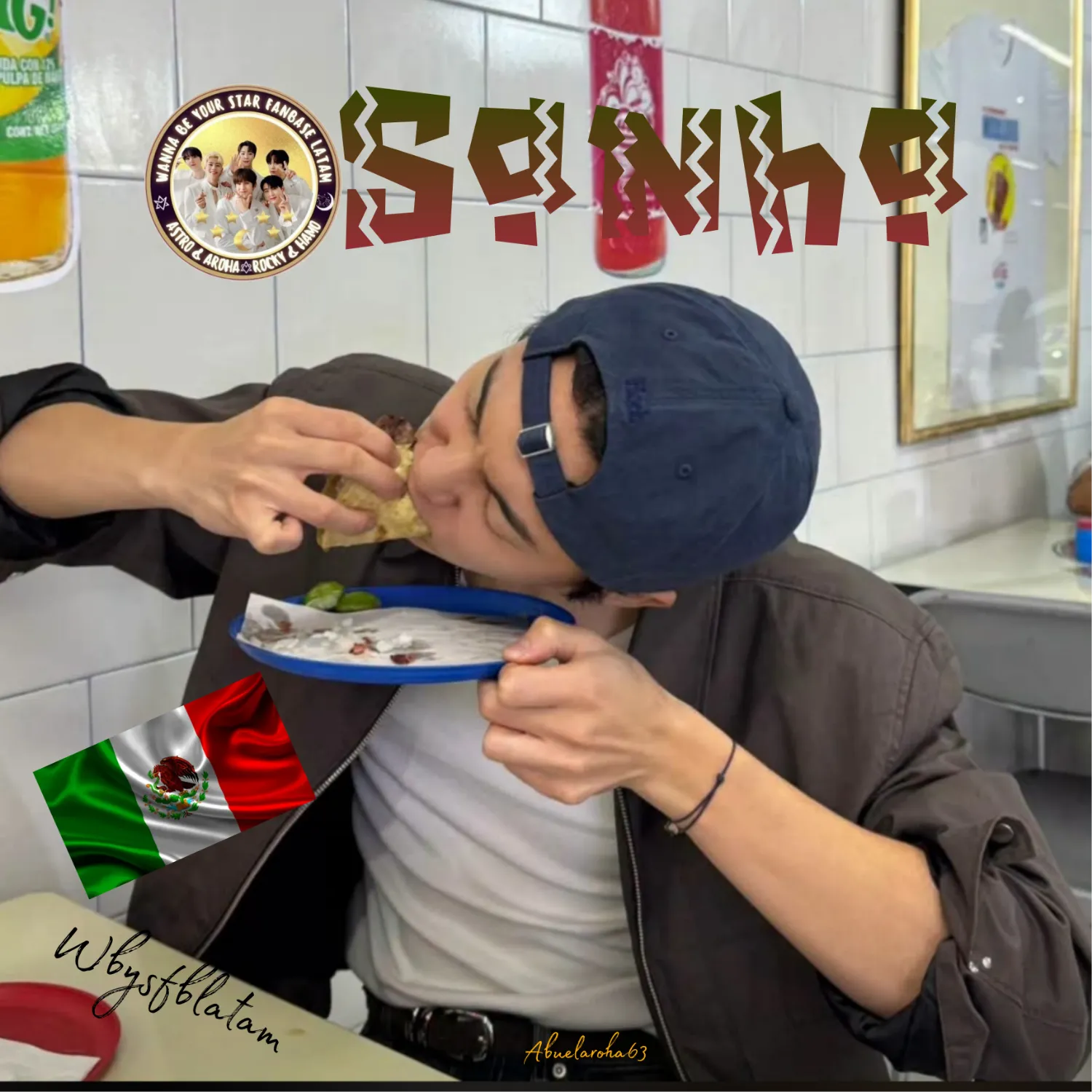 Behind-the-scenes cut of Yoon Sanha