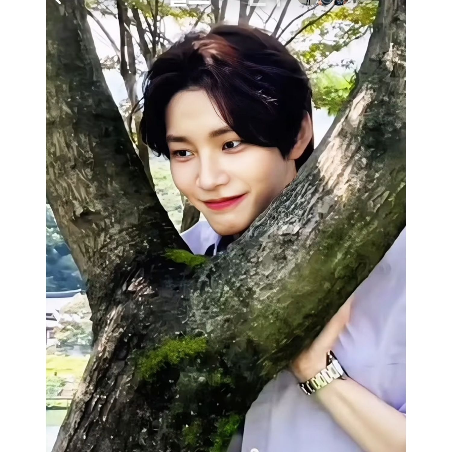 Behind-the-scenes cut of Kim Jaeyoung