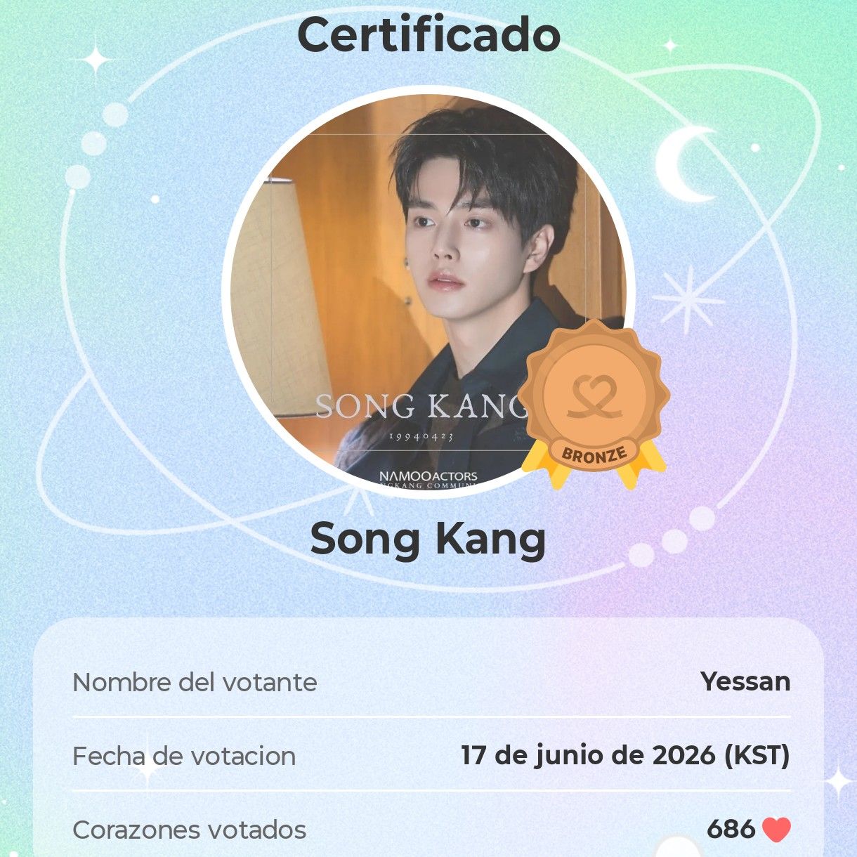 Latest photo of Song Kang