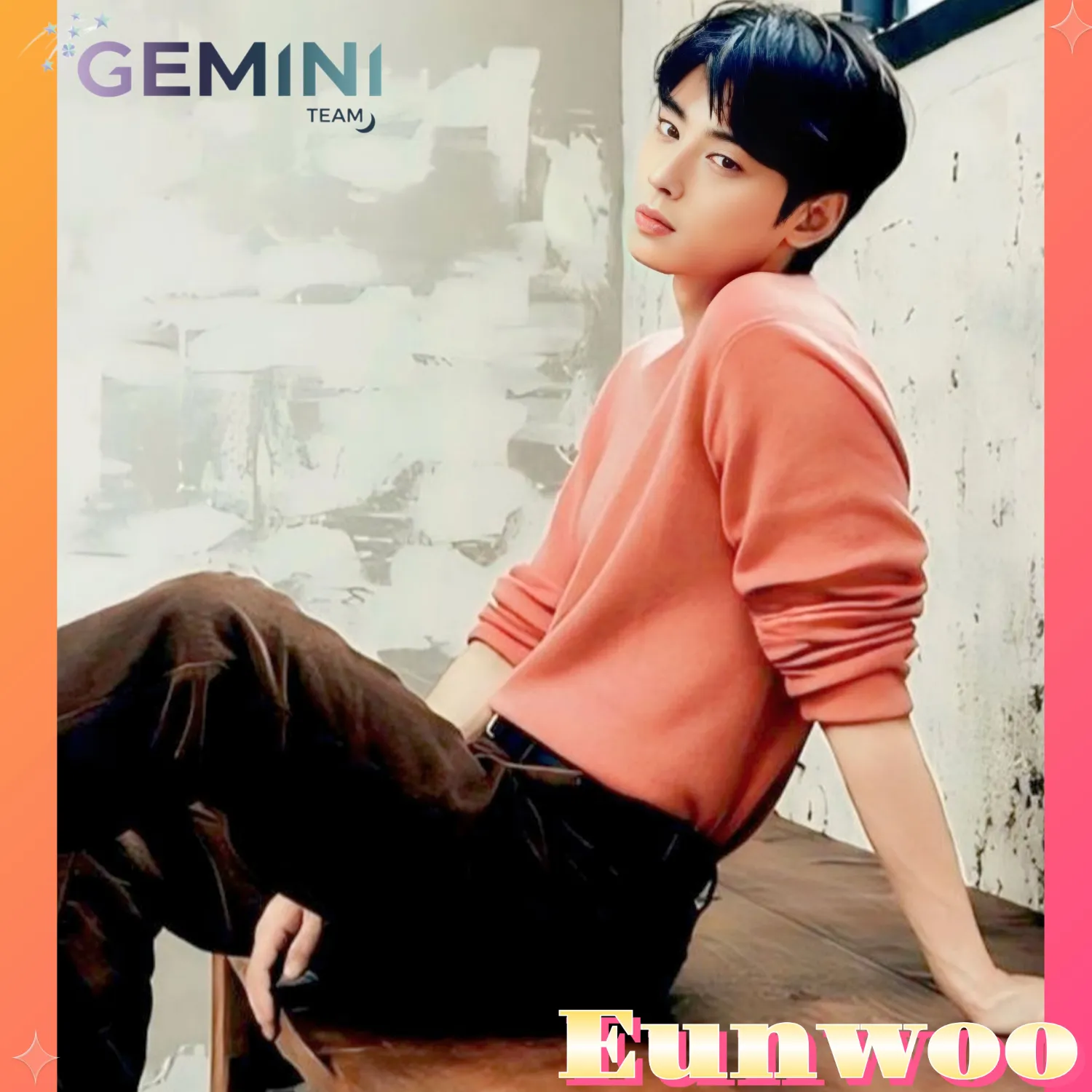 Recent activity shot of Cha Eunwoo