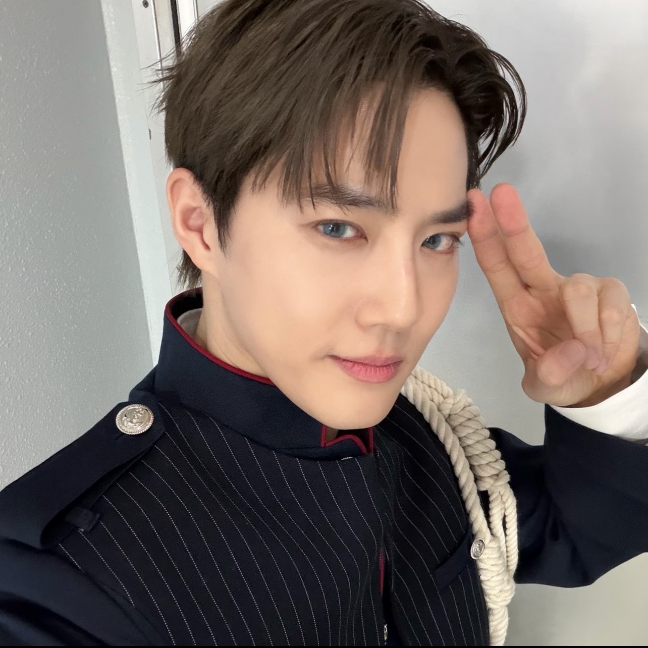 A moment captured by a fan of Suho