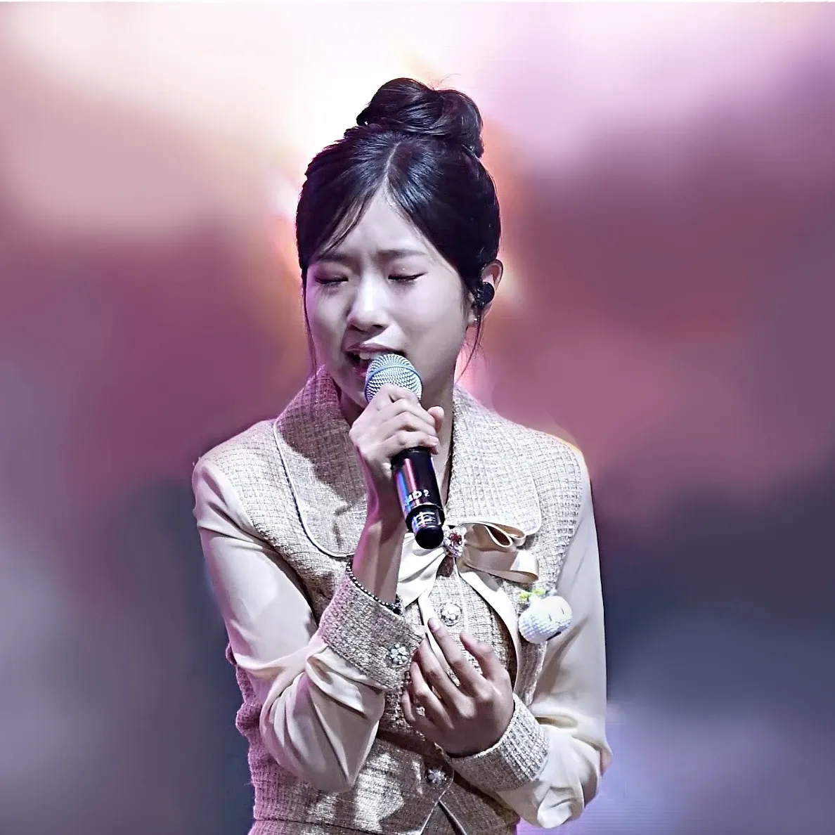 A moment captured by a fan of Bin Yeseo