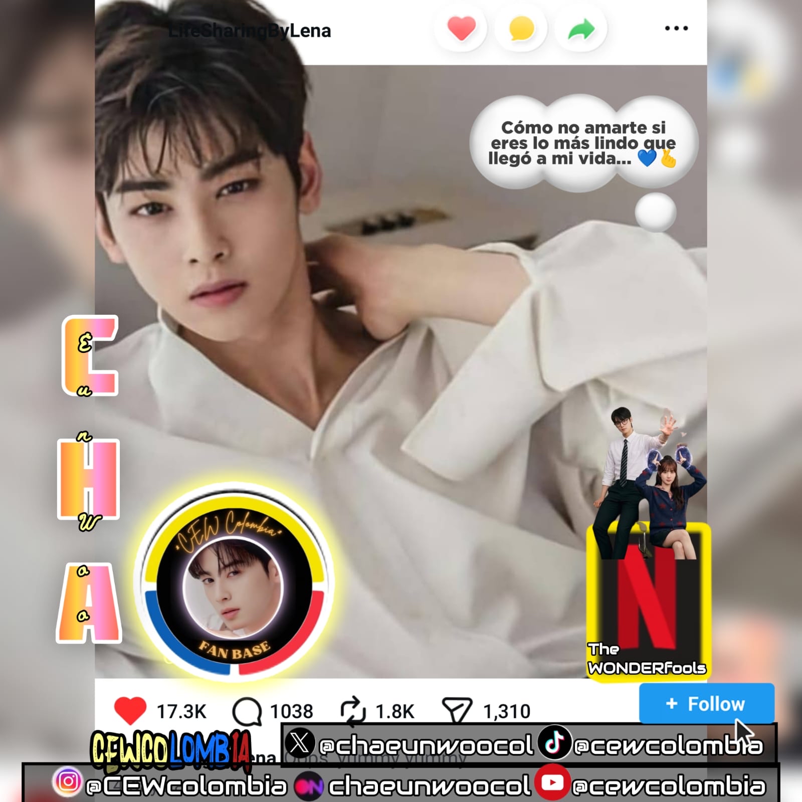 Latest photo of Cha Eunwoo