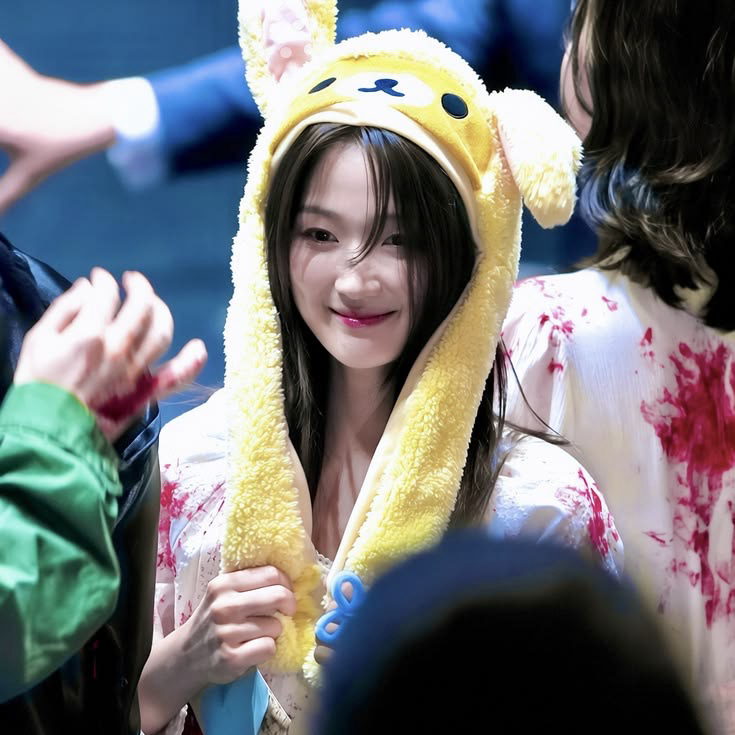 A moment captured by a fan of Kim Hyeyoon