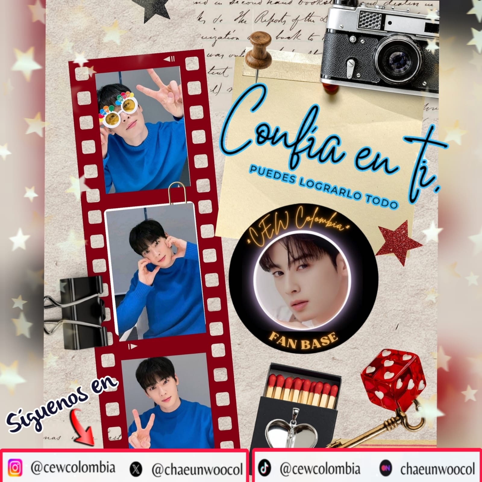 Recent activity shot of Cha Eunwoo