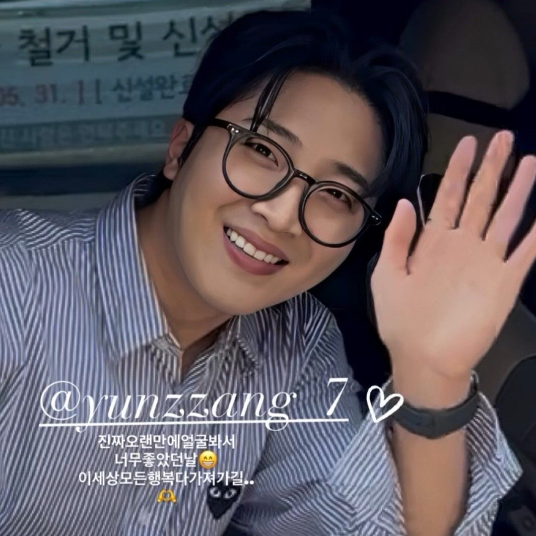 Behind-the-scenes cut of Hwang Yunsung