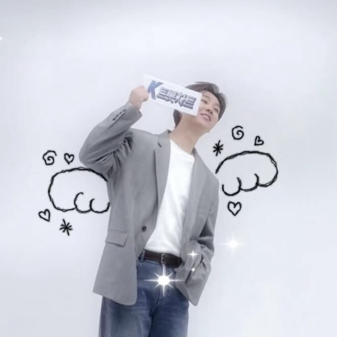 A moment captured by a fan of Song Minjun