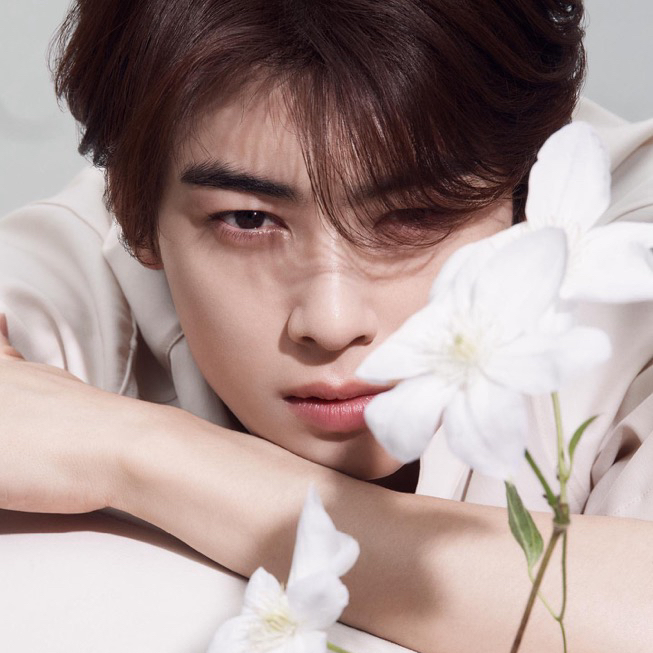 Recent activity shot of Cha Eunwoo
