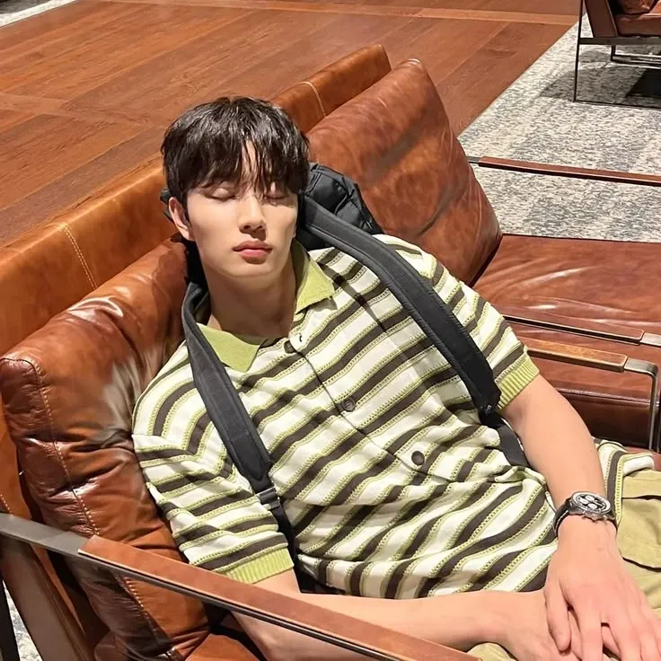 Recent activity shot of Kim Jaewon