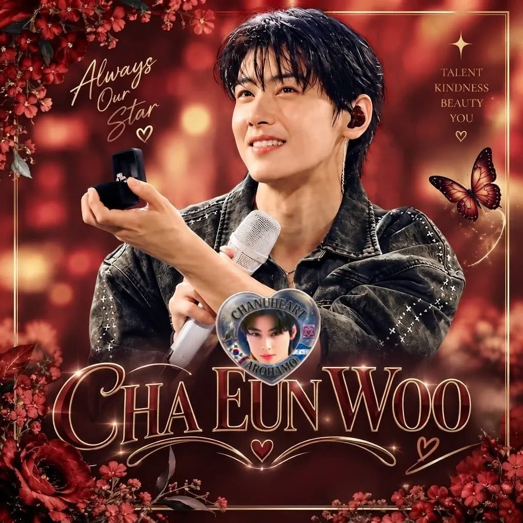 Behind-the-scenes cut of Cha Eunwoo