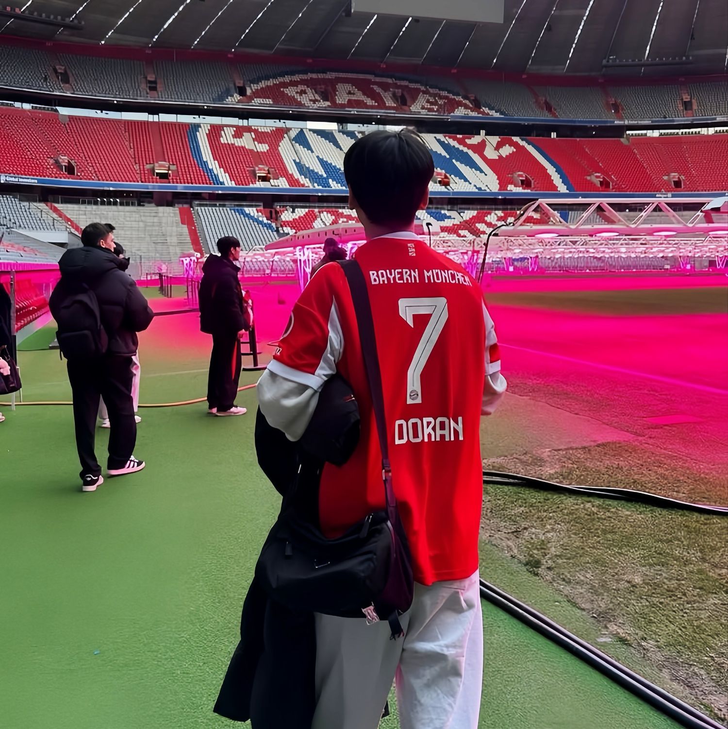 Recent activity shot of Doran