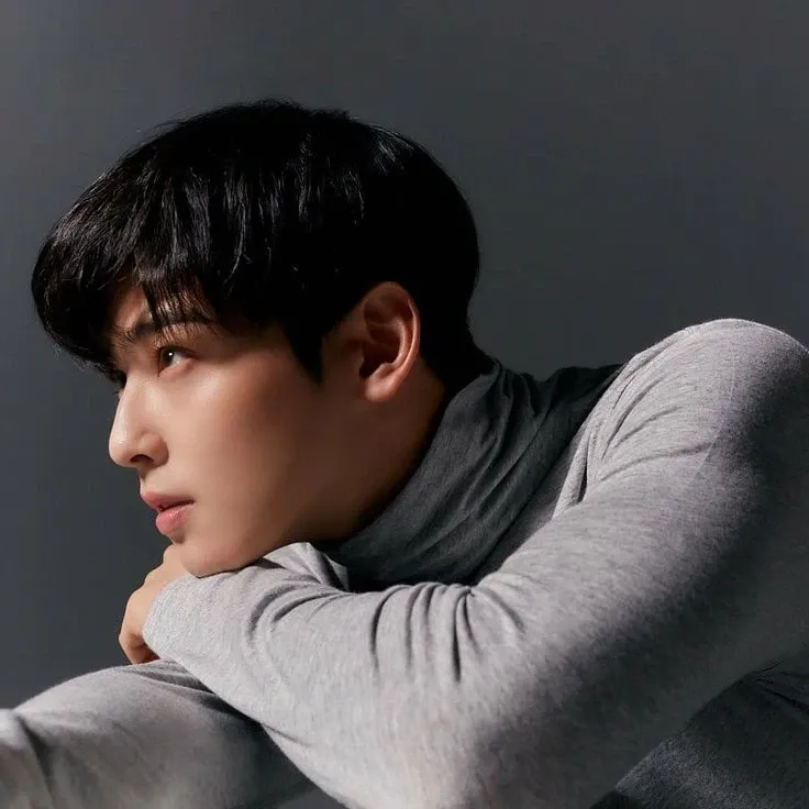 Behind-the-scenes cut of Cha Eunwoo