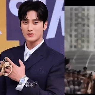 A moment captured by a fan of Ahn Bohyun