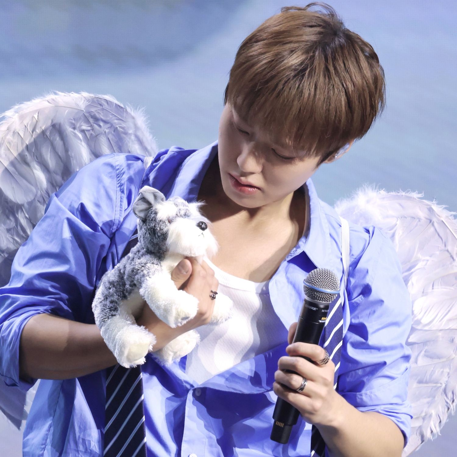 A moment captured by a fan of Park Jihoon