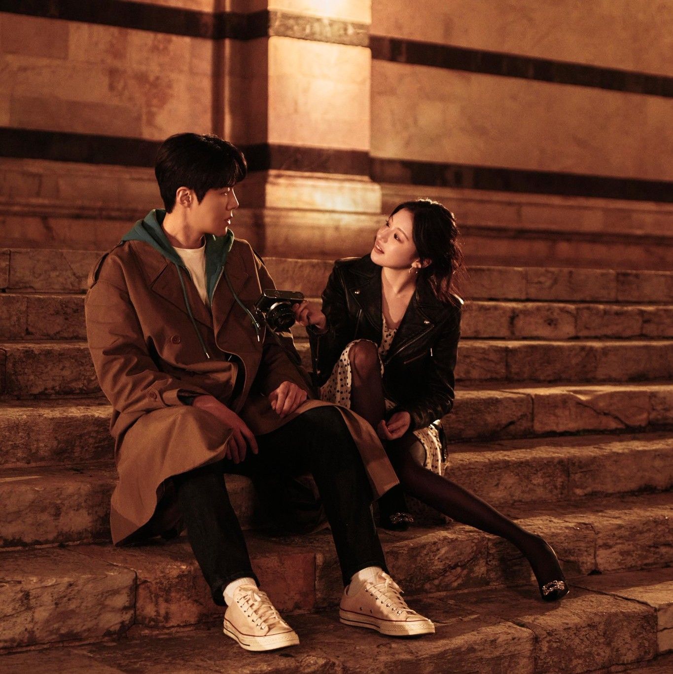 A moment captured by a fan of Kim Seonho