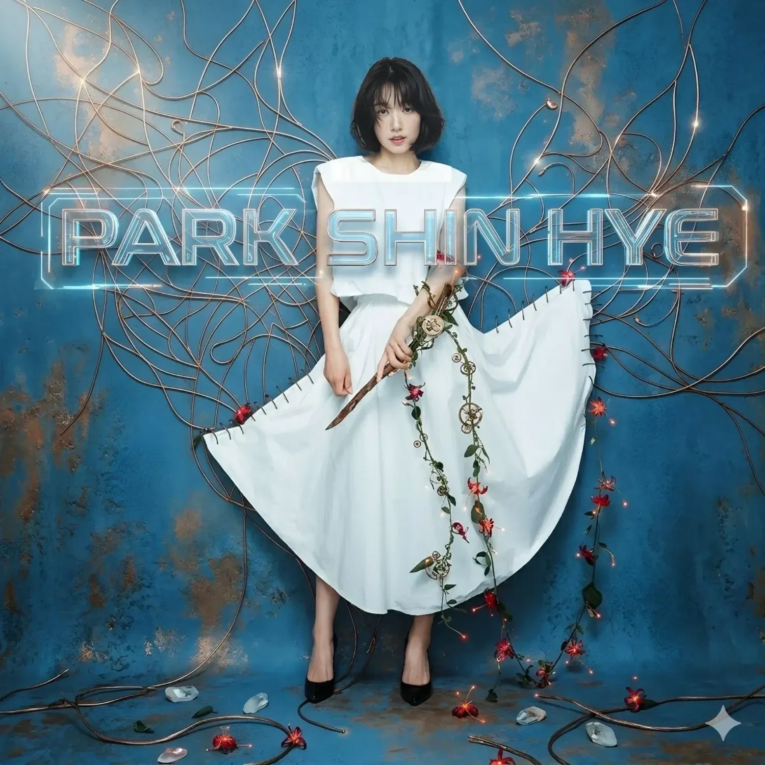 Behind-the-scenes cut of Park Shinhye