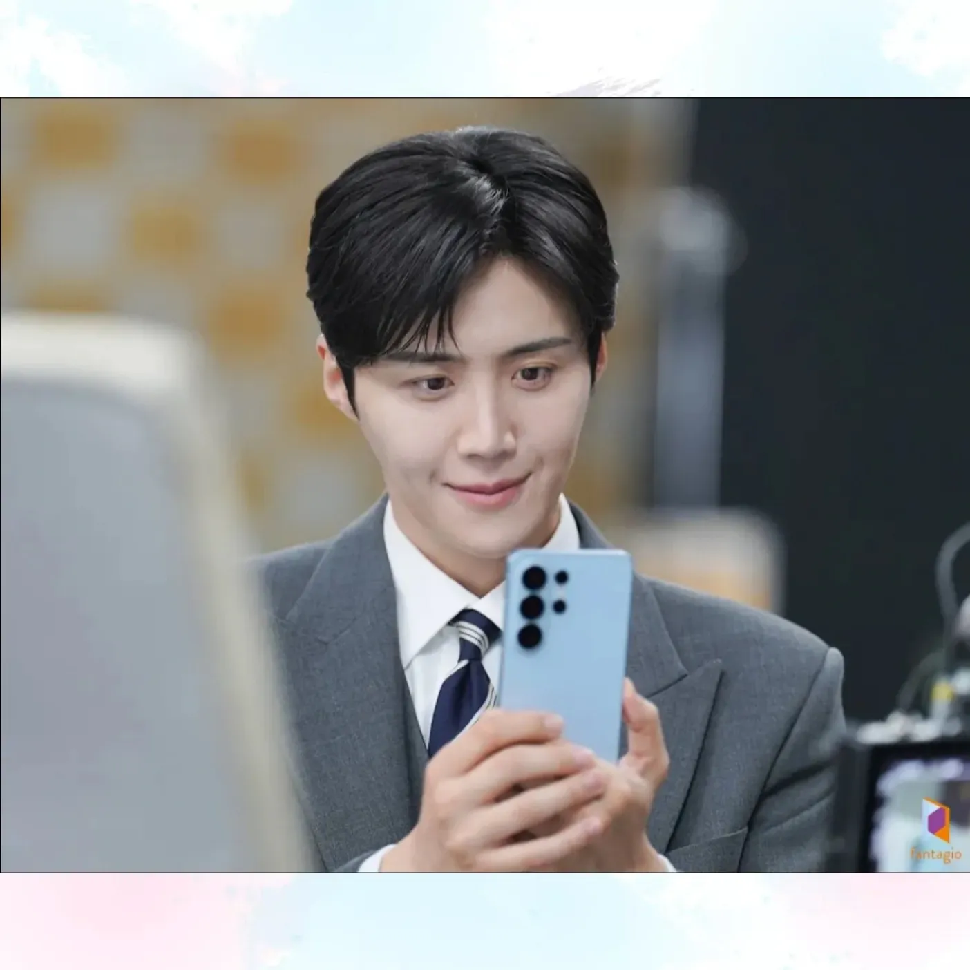 Behind-the-scenes cut of Kim Seonho