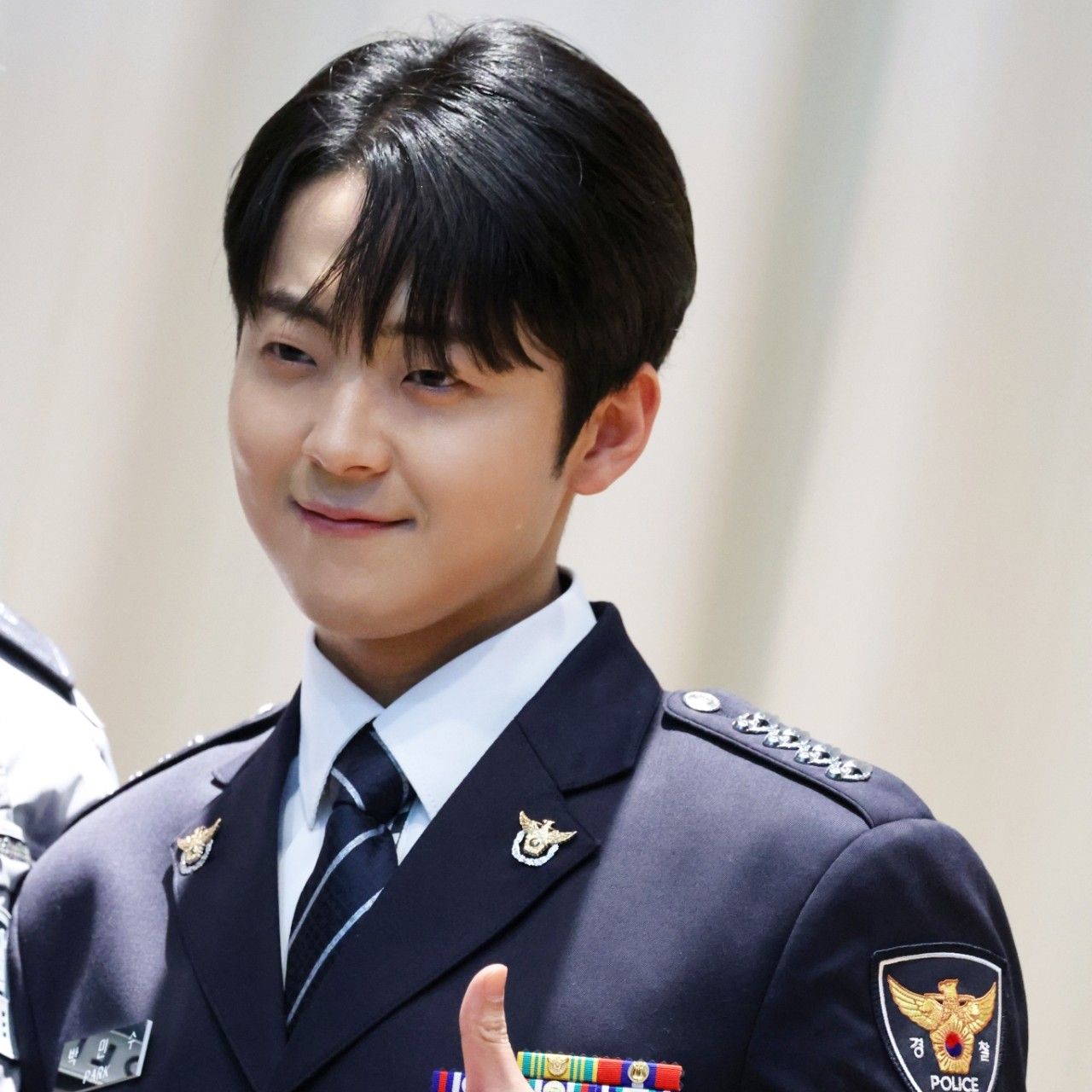 Behind-the-scenes cut of Park Minsu