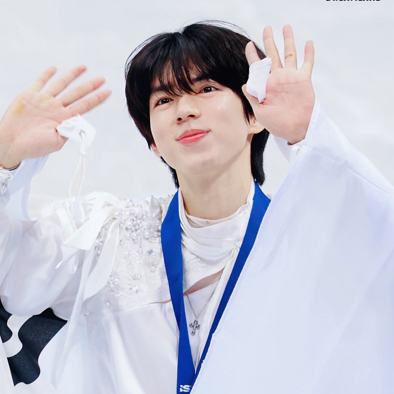 A moment captured by a fan of Cha Junhwan