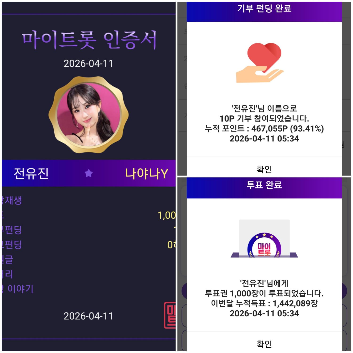 全裕珍的幕後花絮