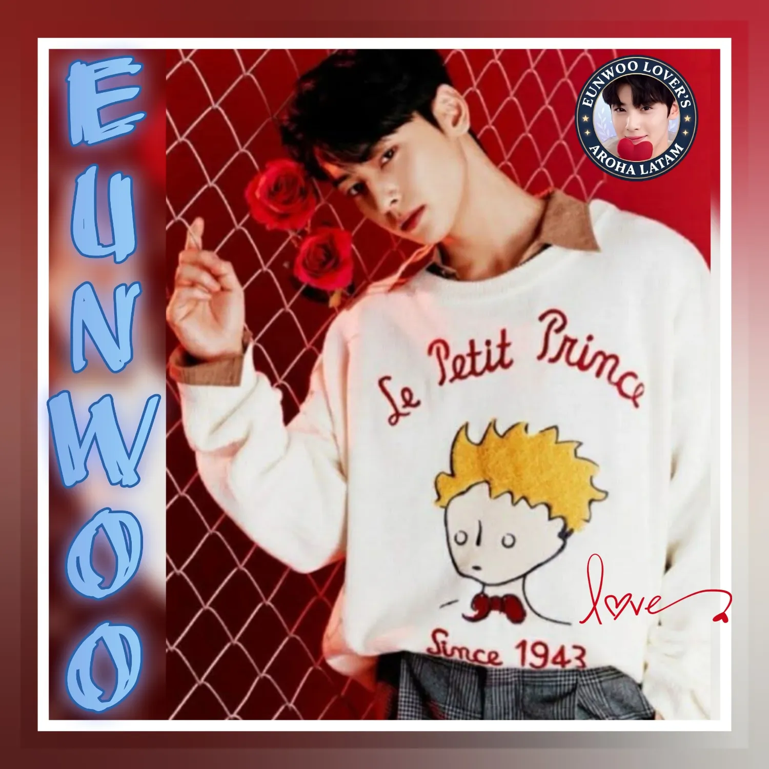 Behind-the-scenes cut of Cha Eunwoo