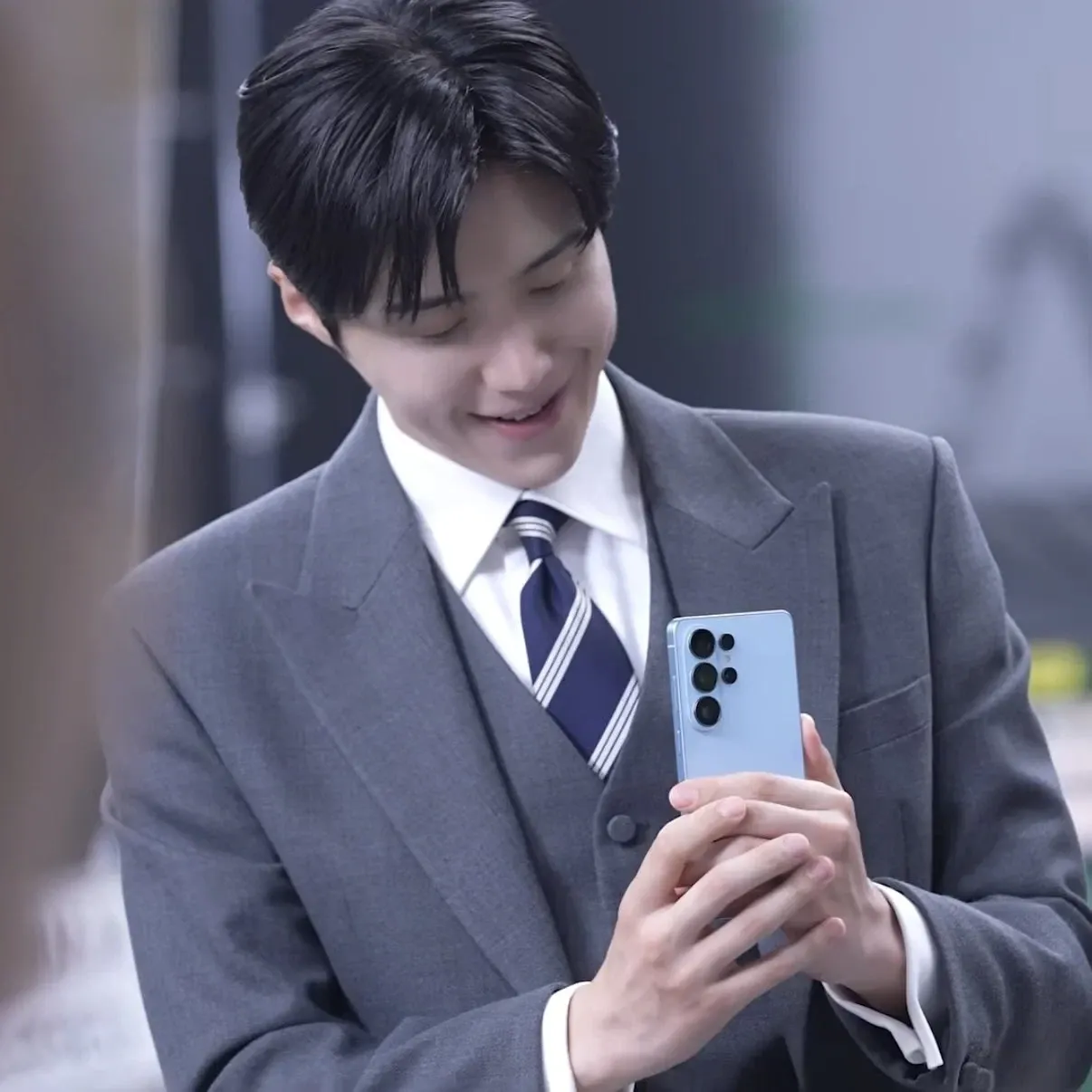 A moment captured by a fan of Kim Seonho