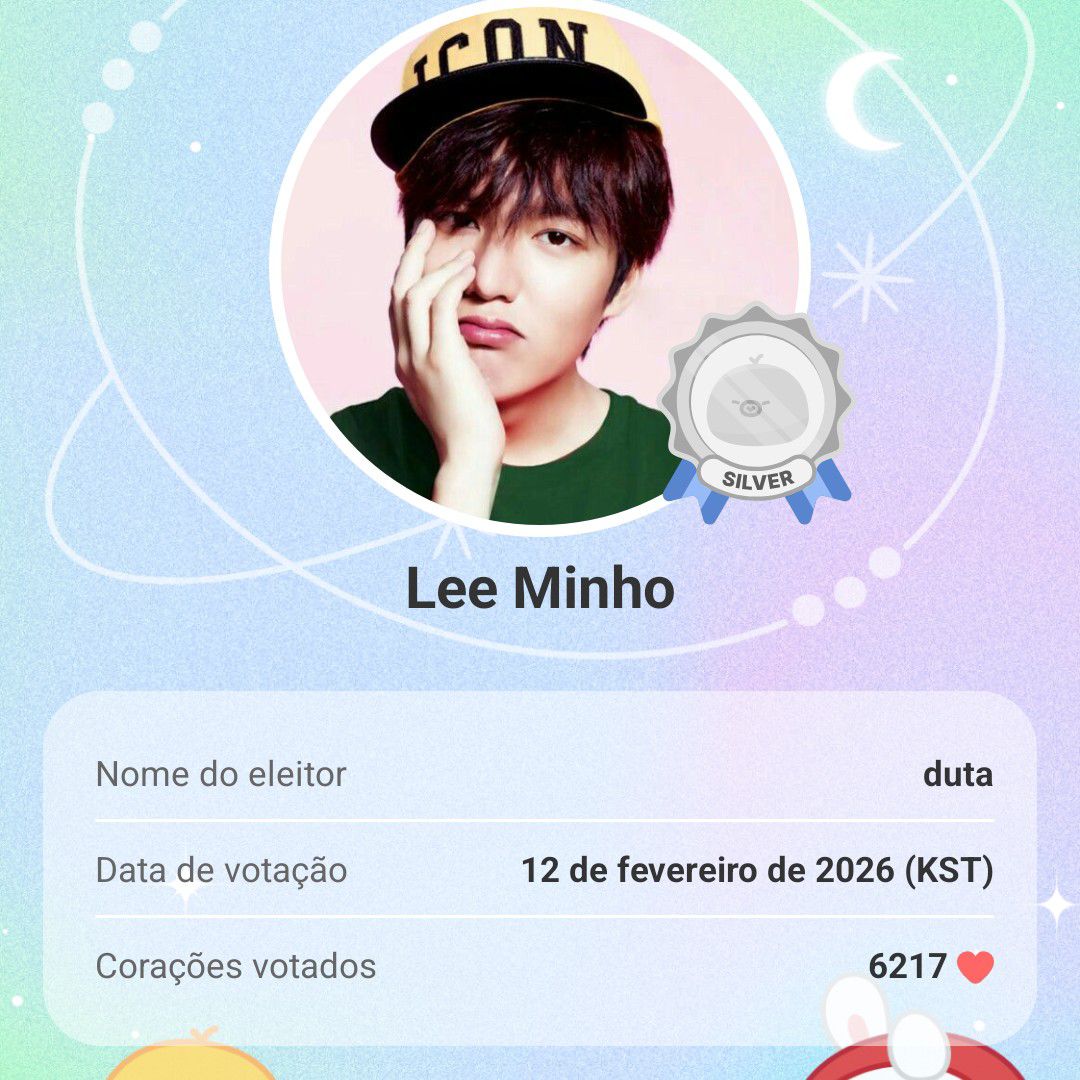 Recent activity shot of Lee Minho