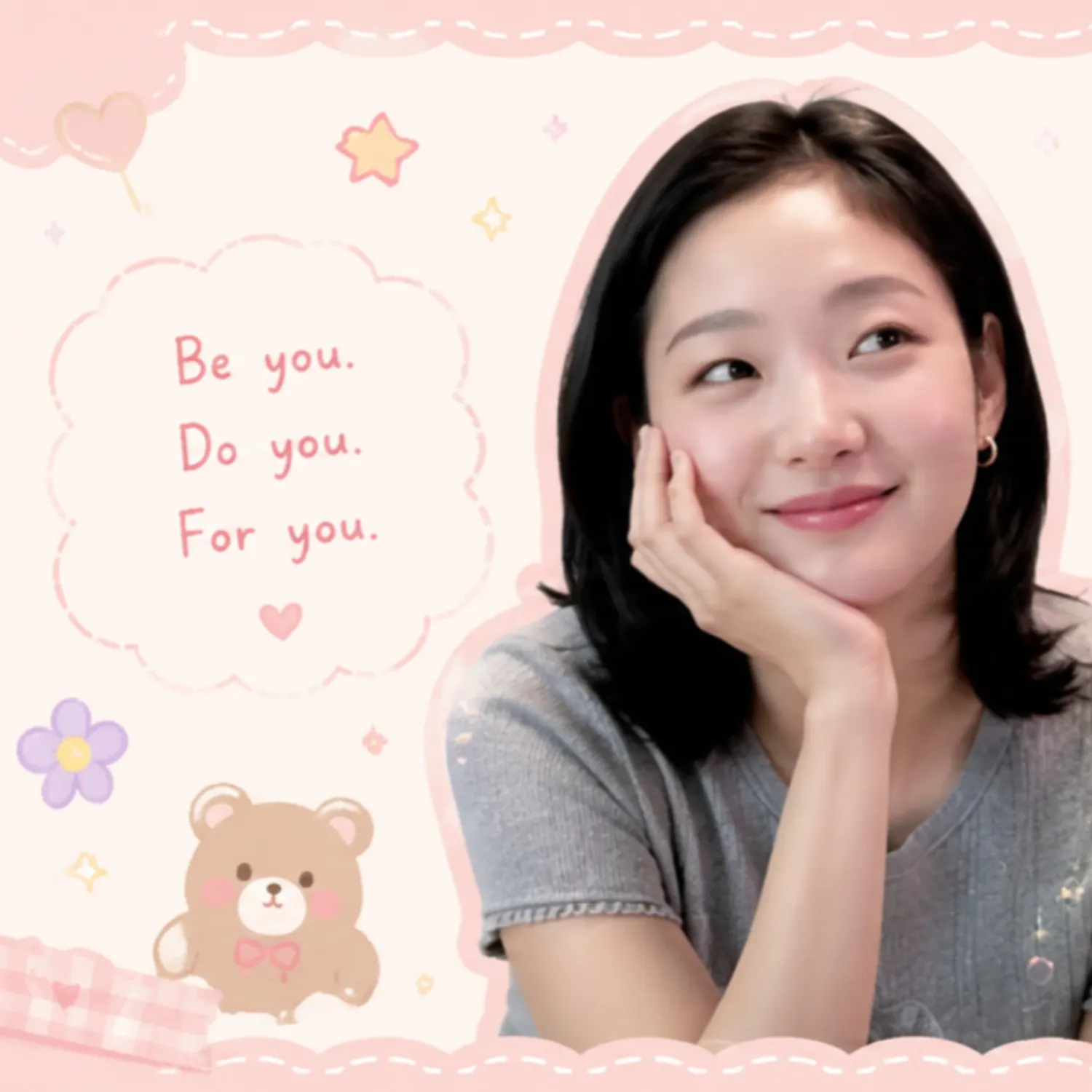 Behind-the-scenes cut of Kim Goeun