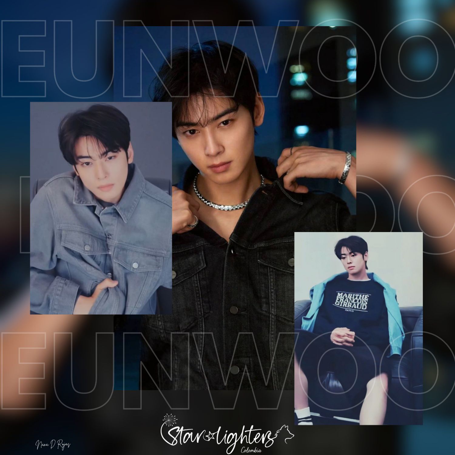 A moment captured by a fan of Cha Eunwoo