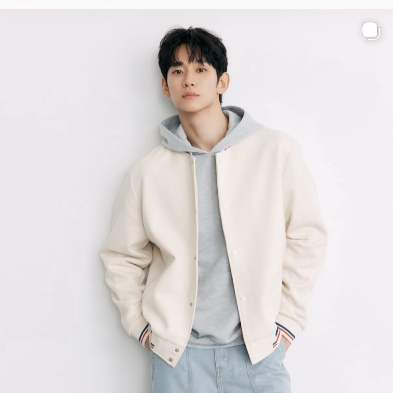 Recent activity shot of Kim Soohyun