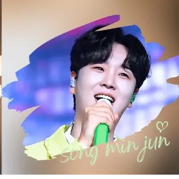 Behind-the-scenes cut of Song Minjun
