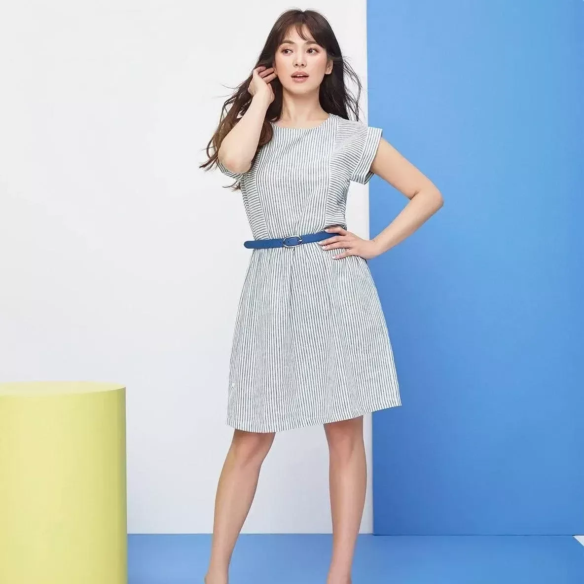 Behind-the-scenes cut of Song Hyekyo